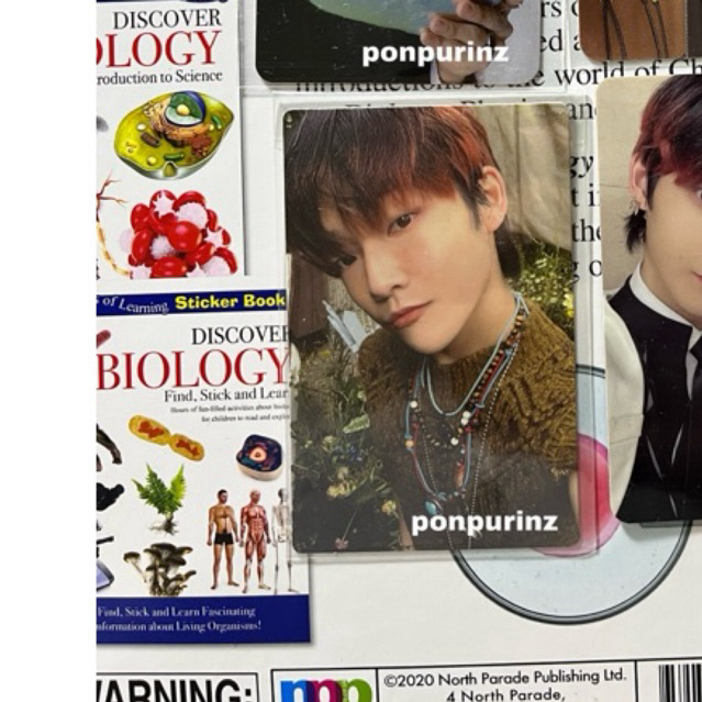 Photocard pc kevin kyu q changmin the boyz tbz byok monster lightsick stealer