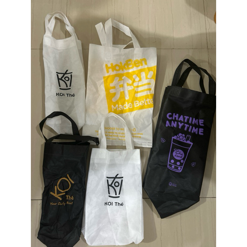Tote bag shopping bag bekas koi hokben chatime dll