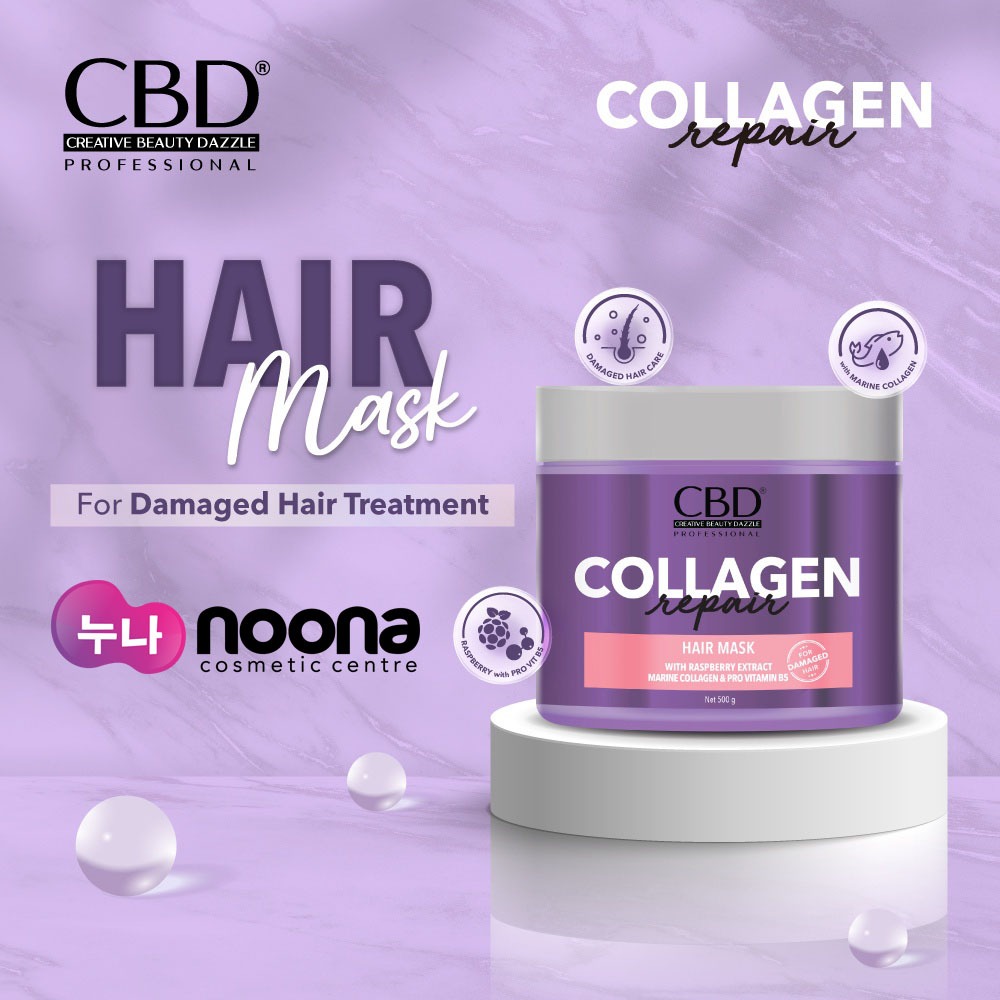CBD Collagen Repair Hair Mask | HAIR MASK CBD COLLAGEN