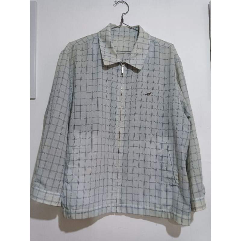 [PRELOVED] JAKET LACOSTE CROCODILE KOTAK KOTAK