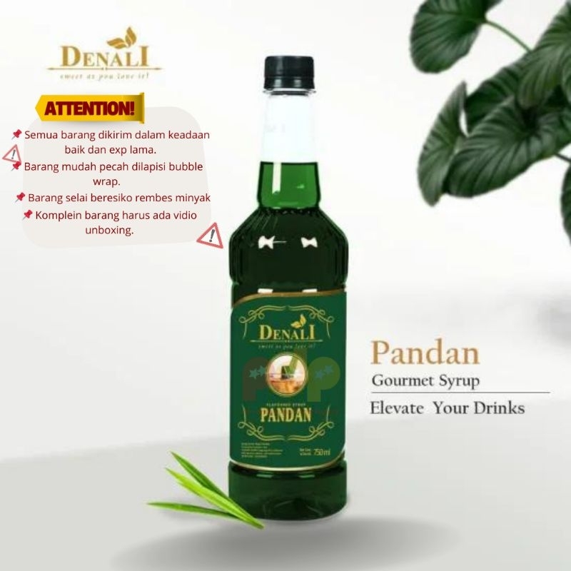 

Denali Syrup Pandan 750ml