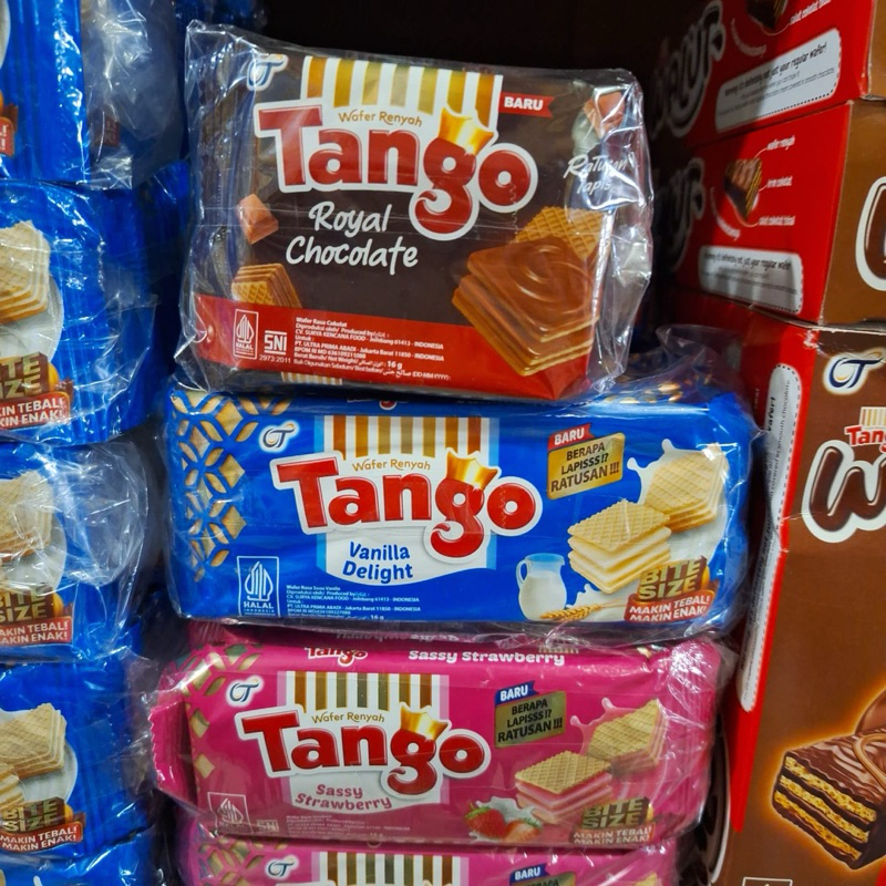 

TANGO wafer 16gram aneka rasa