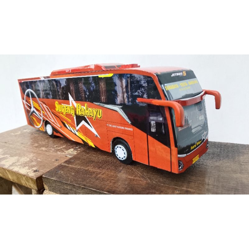 miniatur bus Sugeng Rahayu JETBUS 5