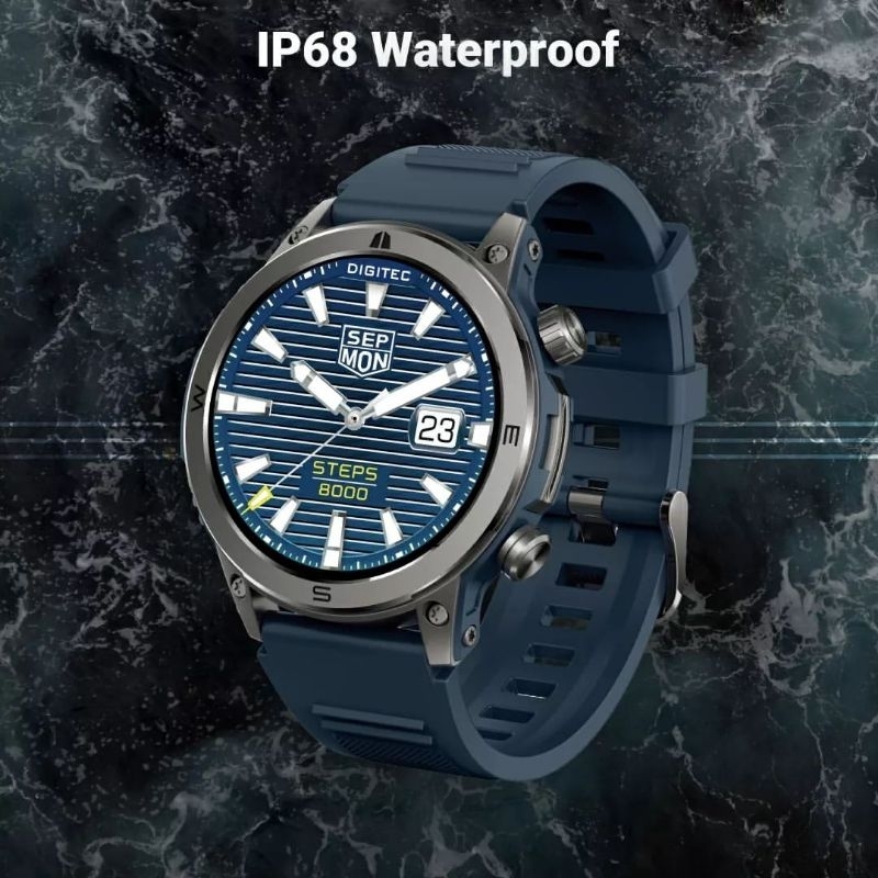 Original 100% SmartWatch Digitec ULTIMA Pria Desain Sporty Garansi Resmi 1 Tahun