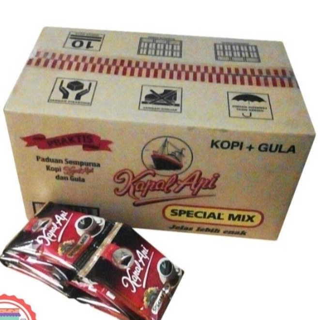 

Kopi Kapal Api Special Mix 1 Dus Isi 120 Pcs