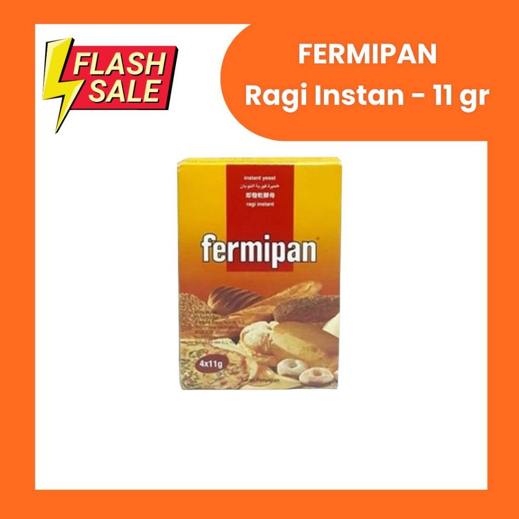 

Fermipan Ragi Instant Kemasan Saset 11 Gr