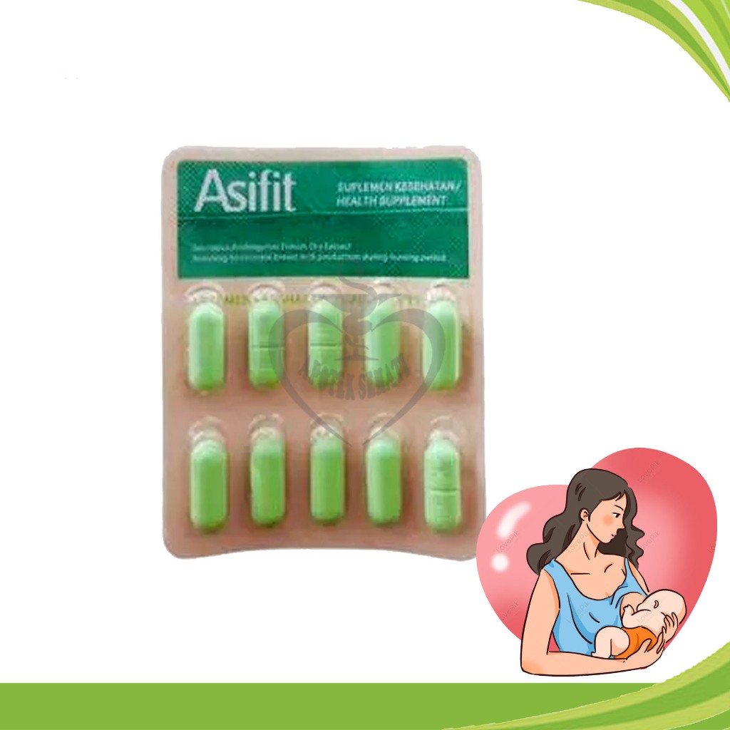 Asifit  Kapsul Melancarkan Asi Booster