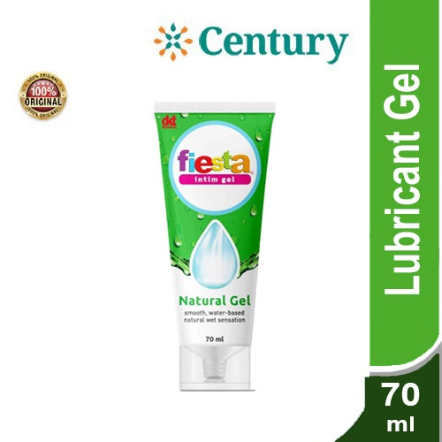 FIESTA NATURAL GEL 70ML / GEL PELUMAS / ALAT KONTRASEPSI / PRODUK DEWASA