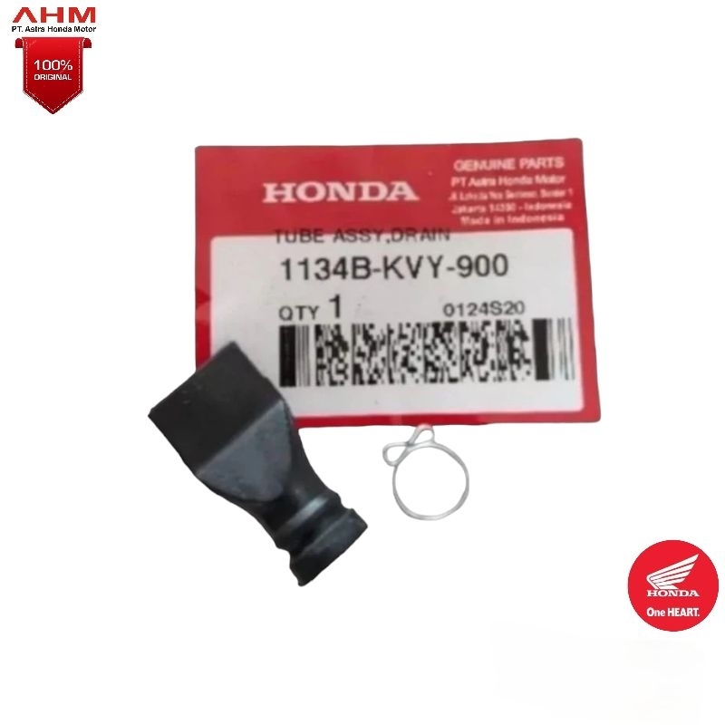 1134B-KVY-900 tube drain Assy selang pernapasan pembuangan cvt beat