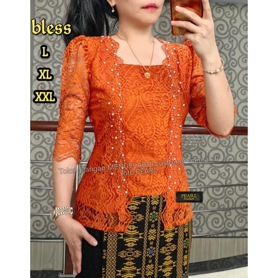 BLUS KEBAYA KARTINI/ATASAN BROKAT/BAJU PESTA BATAK