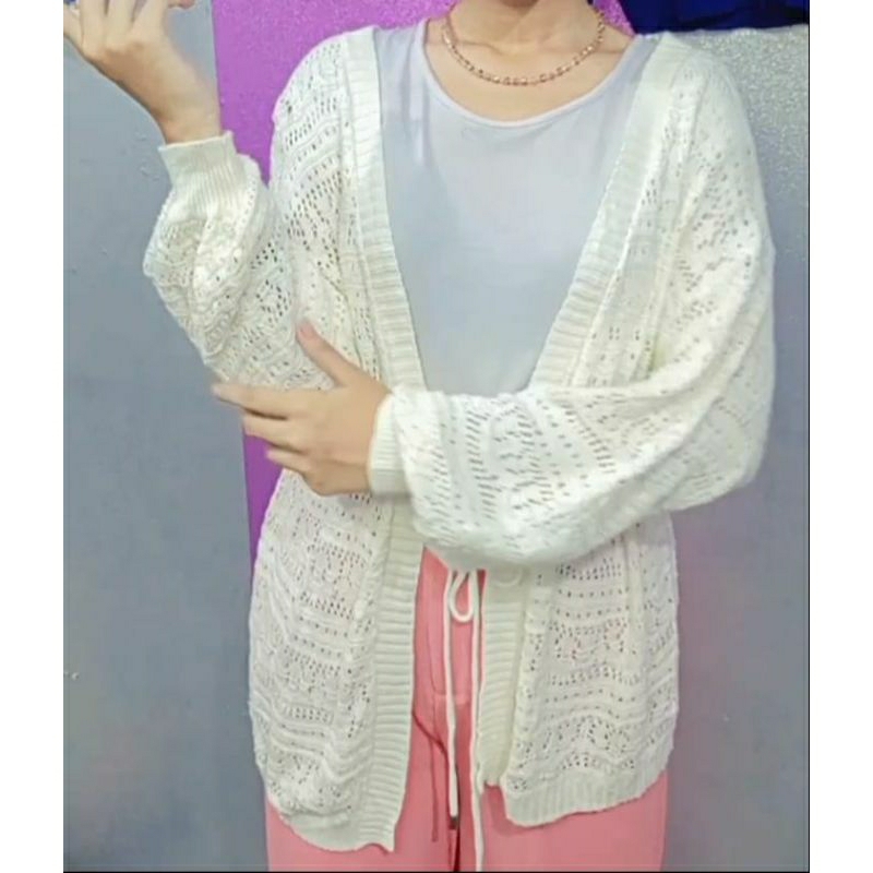 Cardigan Crop rajut / Kardigan rajut knit/Cardi Crop Knit// Korean cardi crop// Cardi Crop Kriwil//