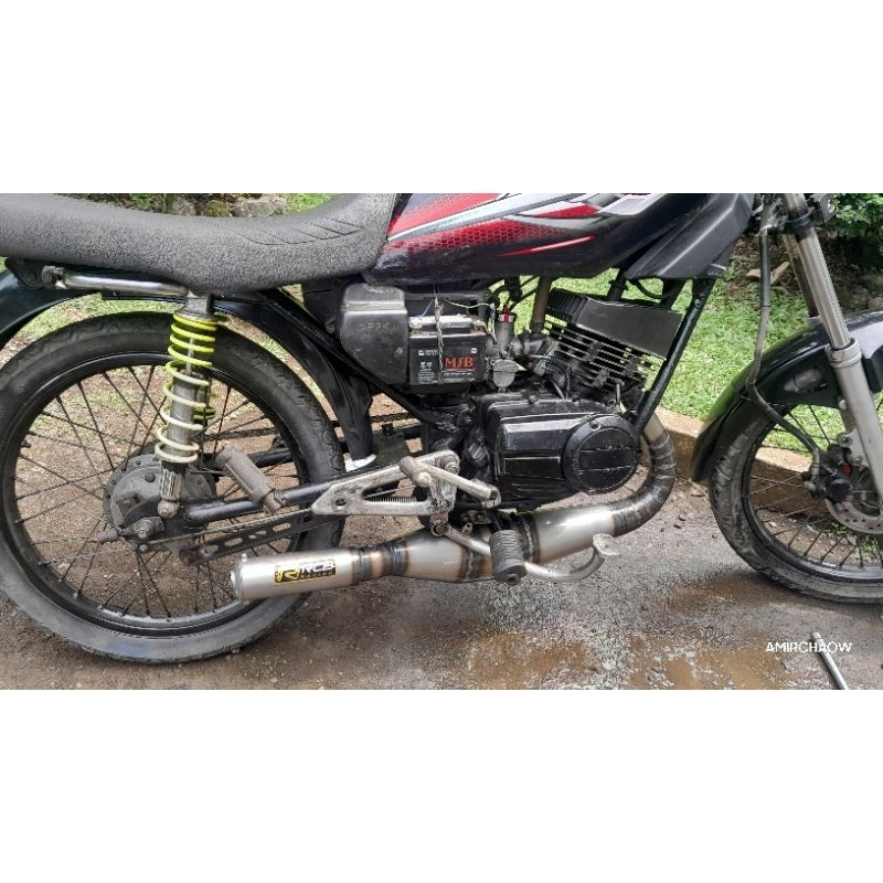 Knalpot Kupang Rx King Plat Karat Copy Rcb