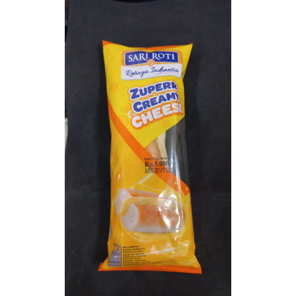 

SARI ROTI ZUPPER CREAMY CHEESE 55GR