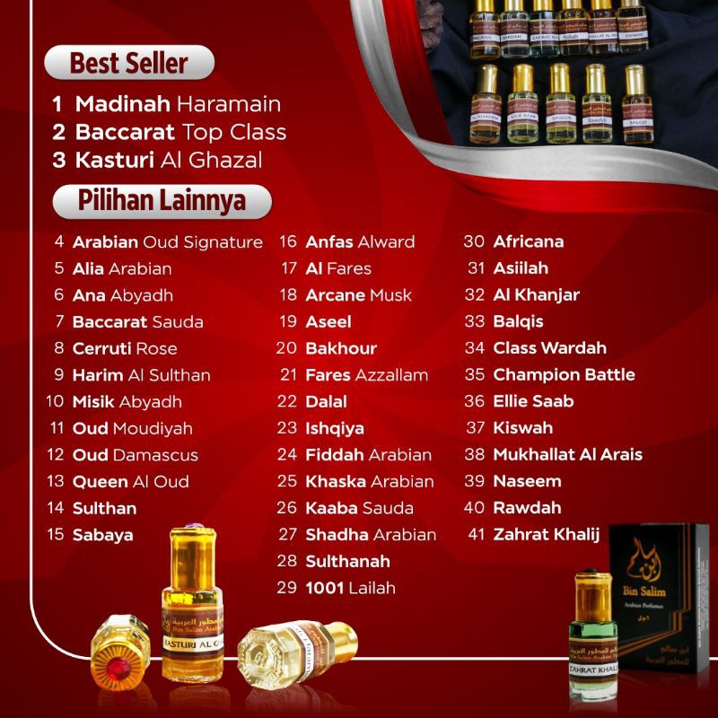 PARFUM BIN SALIM KHAS TIMUR TENGAH
