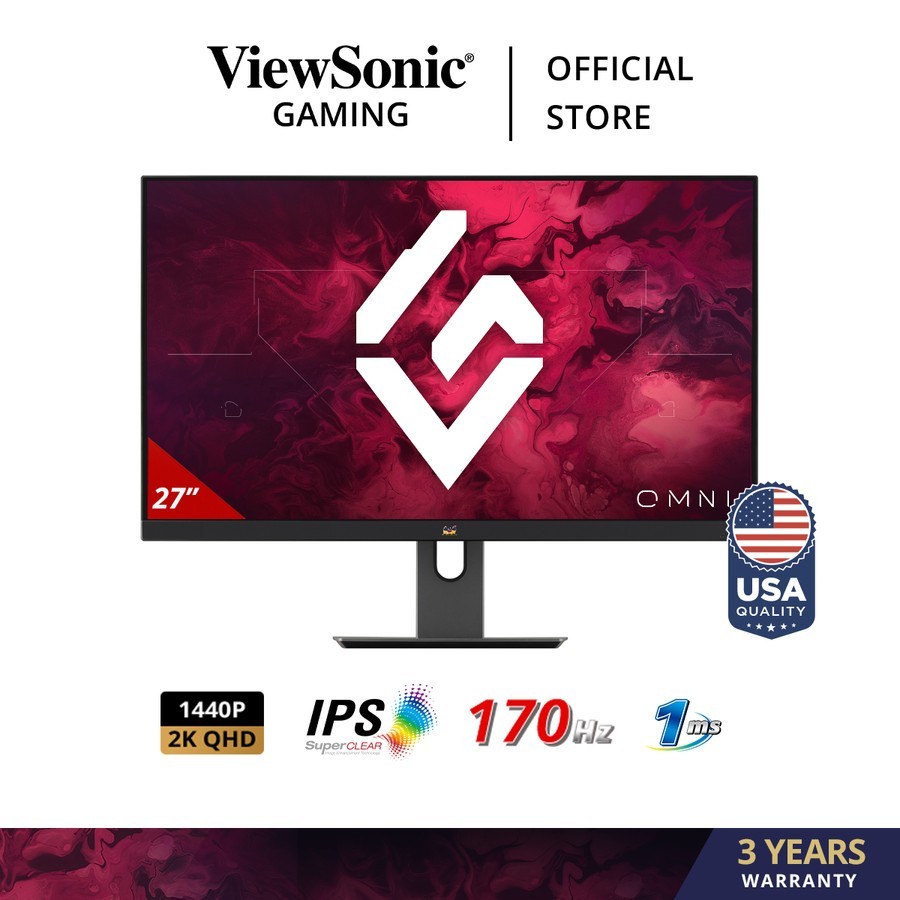 Monitor LED Viewsonic VX2780-2K 27" IPS QHD 1440p 170Hz HDR10 - VX2758A-2K-PRO2