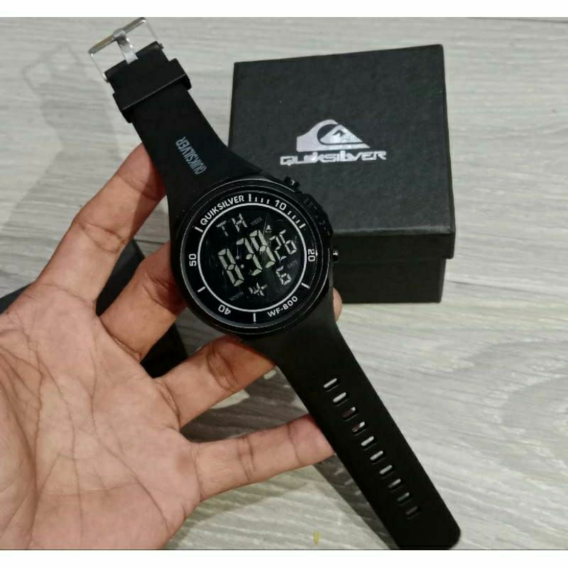 Jam Tangan Quiksilver Box Ori Terlaris Kasual Jam Tangan Pria Anti Air Berenang