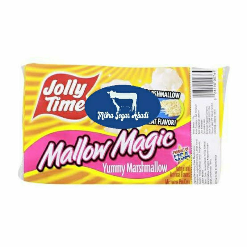 

JOLLY TIME Popcorn Mallow Magic / Pop Corn Rasa Marshmallow Manis 125g