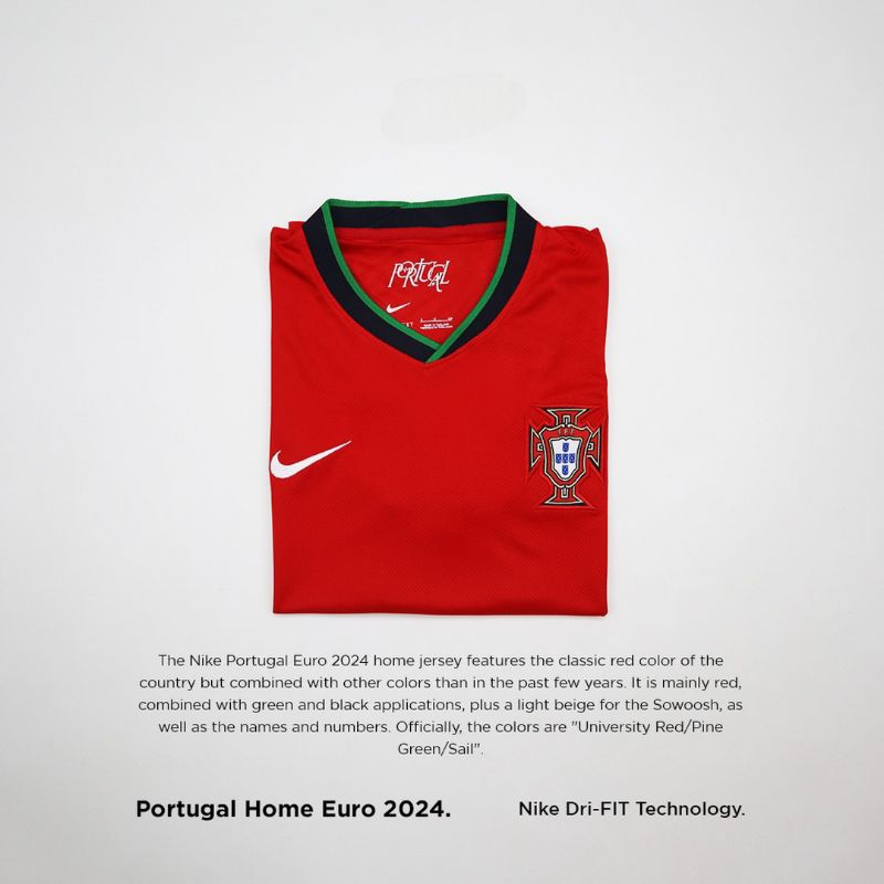 Jersey Portugal Home Euro 2024 - Grade Original - Fans Version