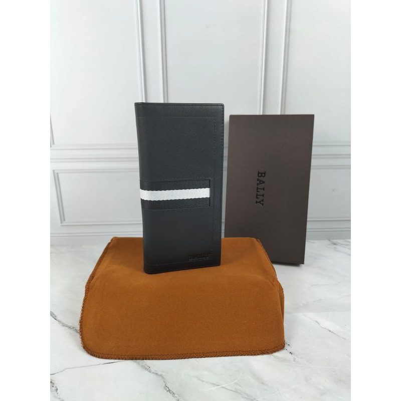 DOMPET PANJANG PRIA BALLY DOMPET BRAZA IMPORT KULIT ASLI