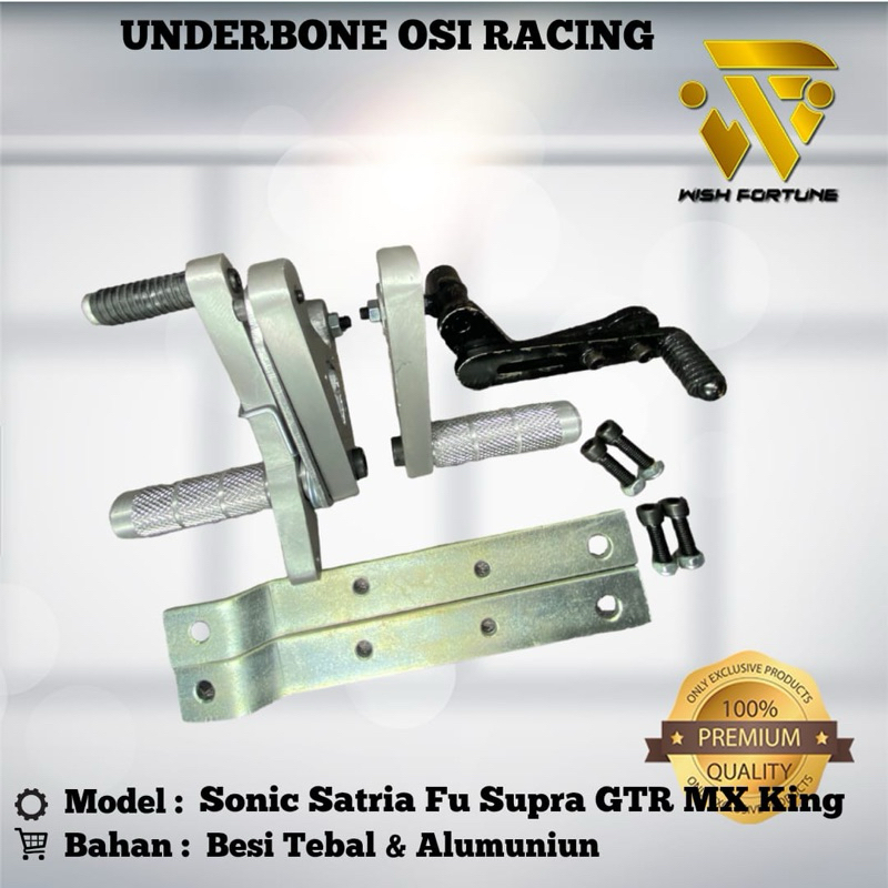 Underbone OSI Racing Sonic Mx King Mx Old Supra GTR Satria FU | WF PRODUCTION