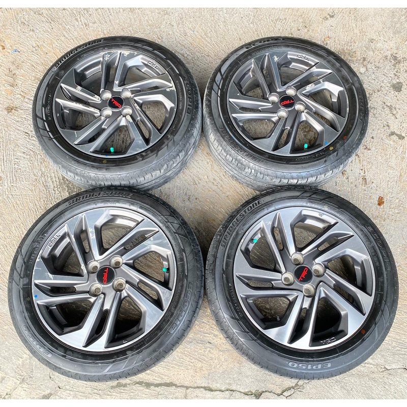 velg oem YARIS TRD original r16 paketan ban