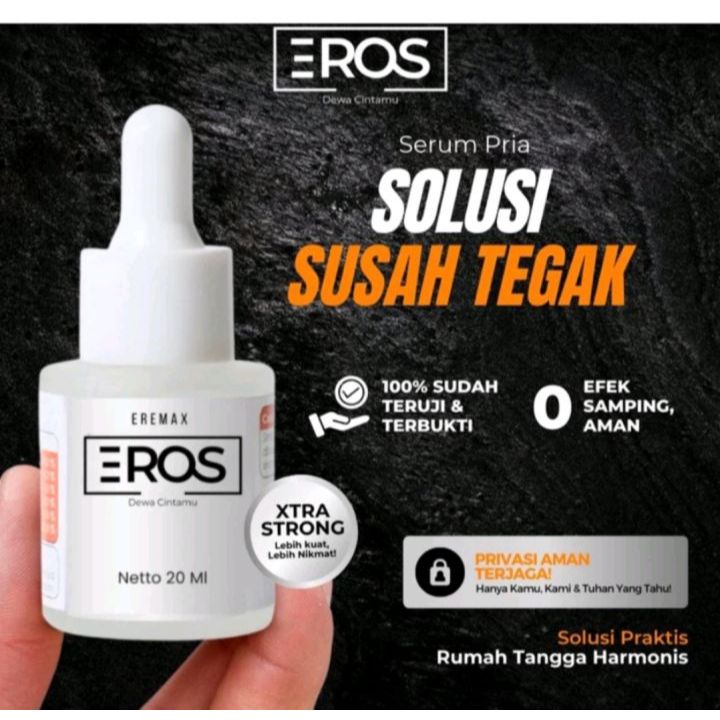 Eros Serum Pria Dewa Cinta - Eros Eremax Tetes Pria