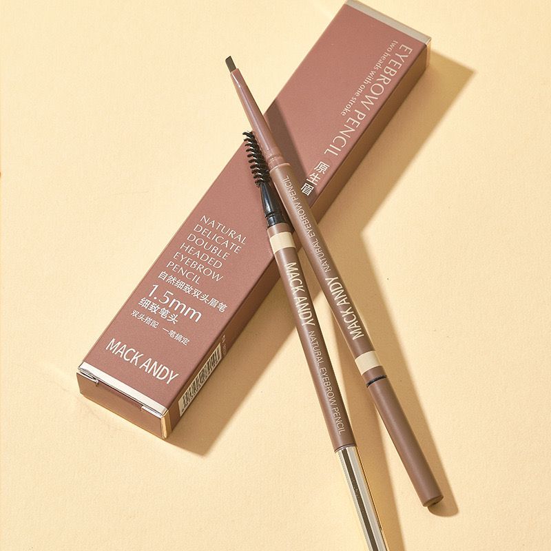 MACK ANDY Eyebrow Pencil Double Head + Brush