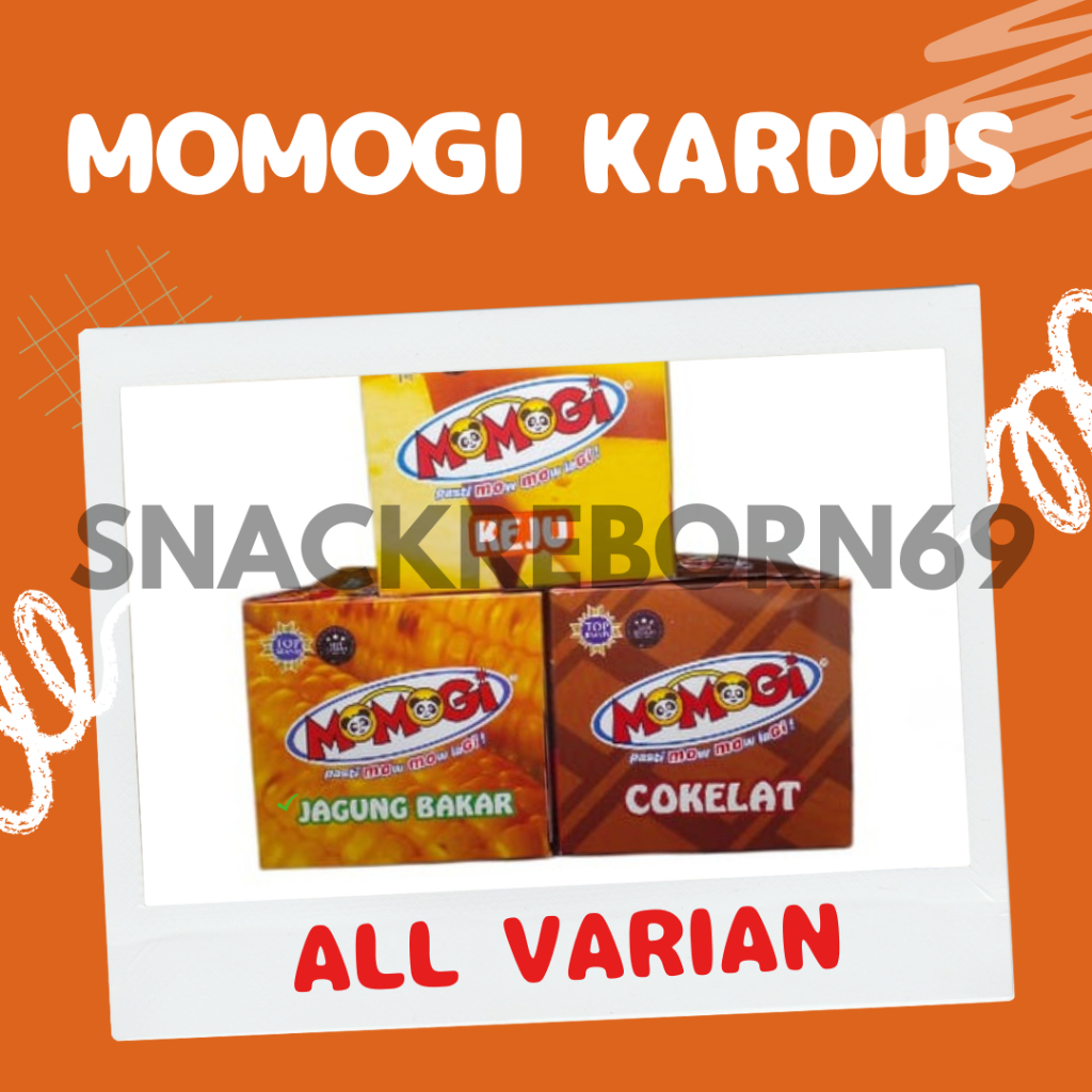 

Momogi Box All Varian 6 gram Isi 20 Pcs