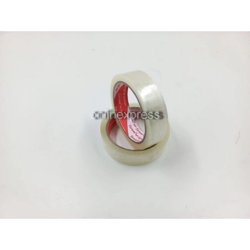 

Isolasi Bening 1 inch 60 yard / Solatip Bening 24mm / Tape Bening