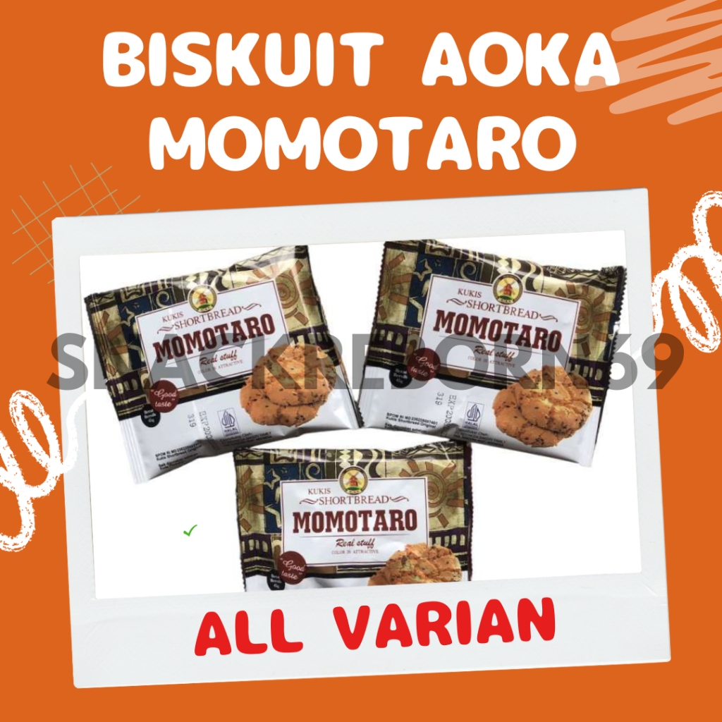 

Cookies Aoka Momotaro All Varian 45 gram Termurah