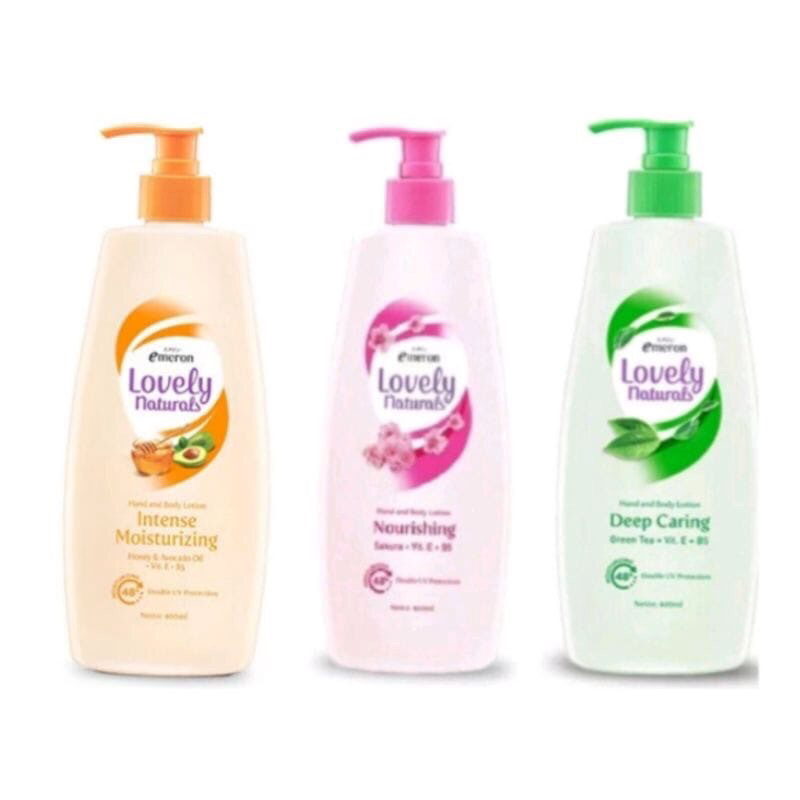 EMERON LOVELY Natural Hand & Body Lotion Nourishing/DeepCaring
