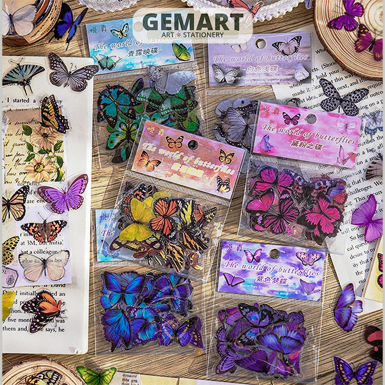 

The World of Butterflies | Sticker Scrapbook Journal
