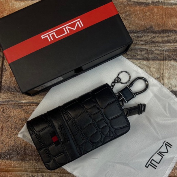 Stok terbatas Dompet TUMI 14 Gantungan Kunci MobilMotor STNK Bahan Kulit Super Premium Quality