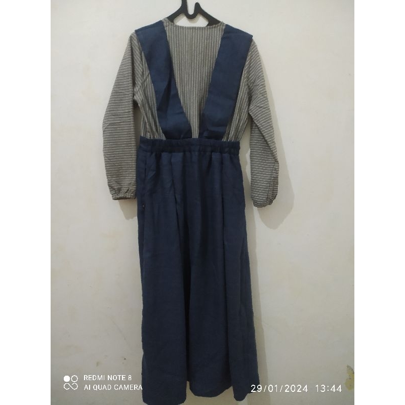 Baju gamis jilbrave ukuran M