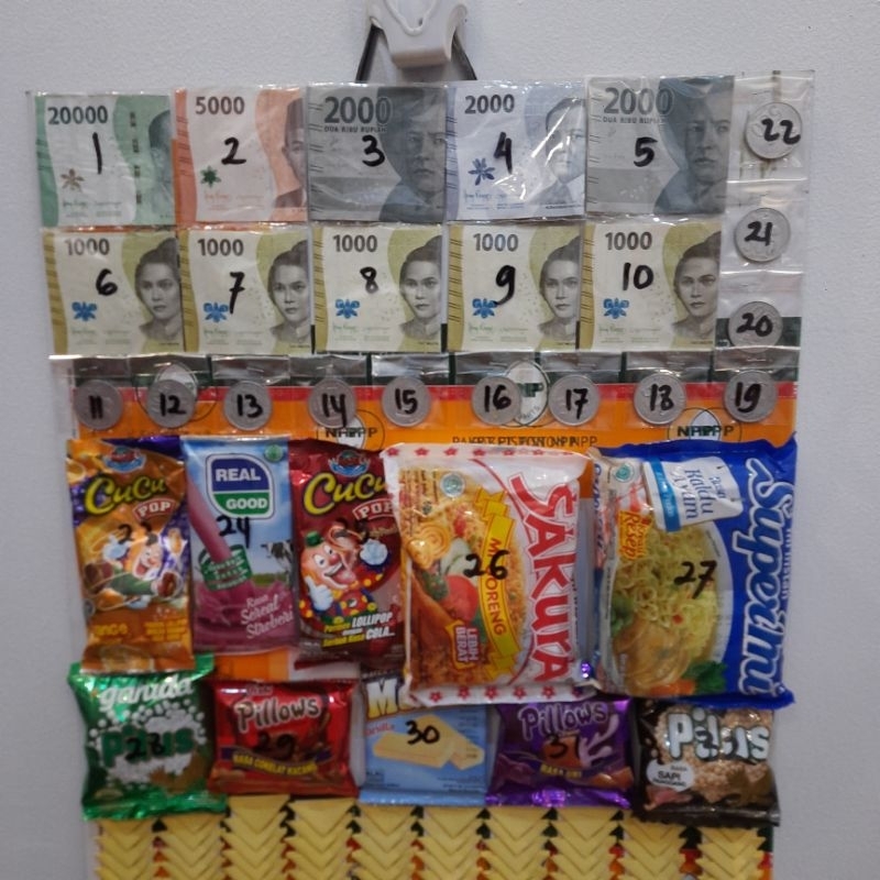 Mainan Cabutan Berhadiah isi 200