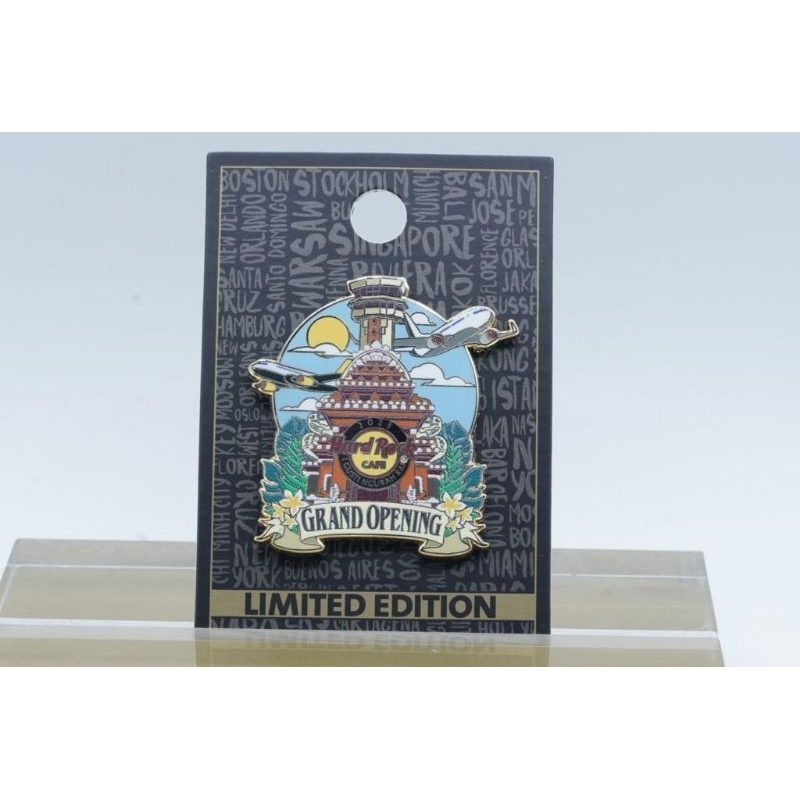 Hard Rock Cafe Pin Pins I Gusti Ngurah Rai Bali Indonesia Grand Opening 2023 Limited Edition Origina