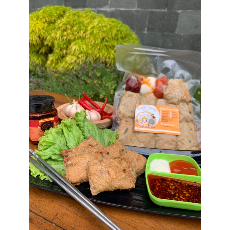

Lumpia udang isi 15pcs dimsum frozen food tanpa pengawet