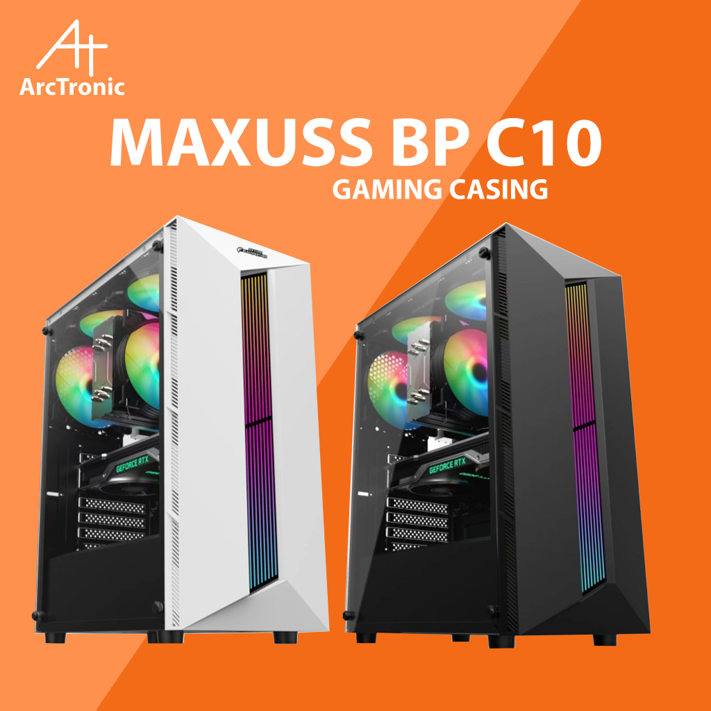 CASE PC GAMING MAXUSS BP C10