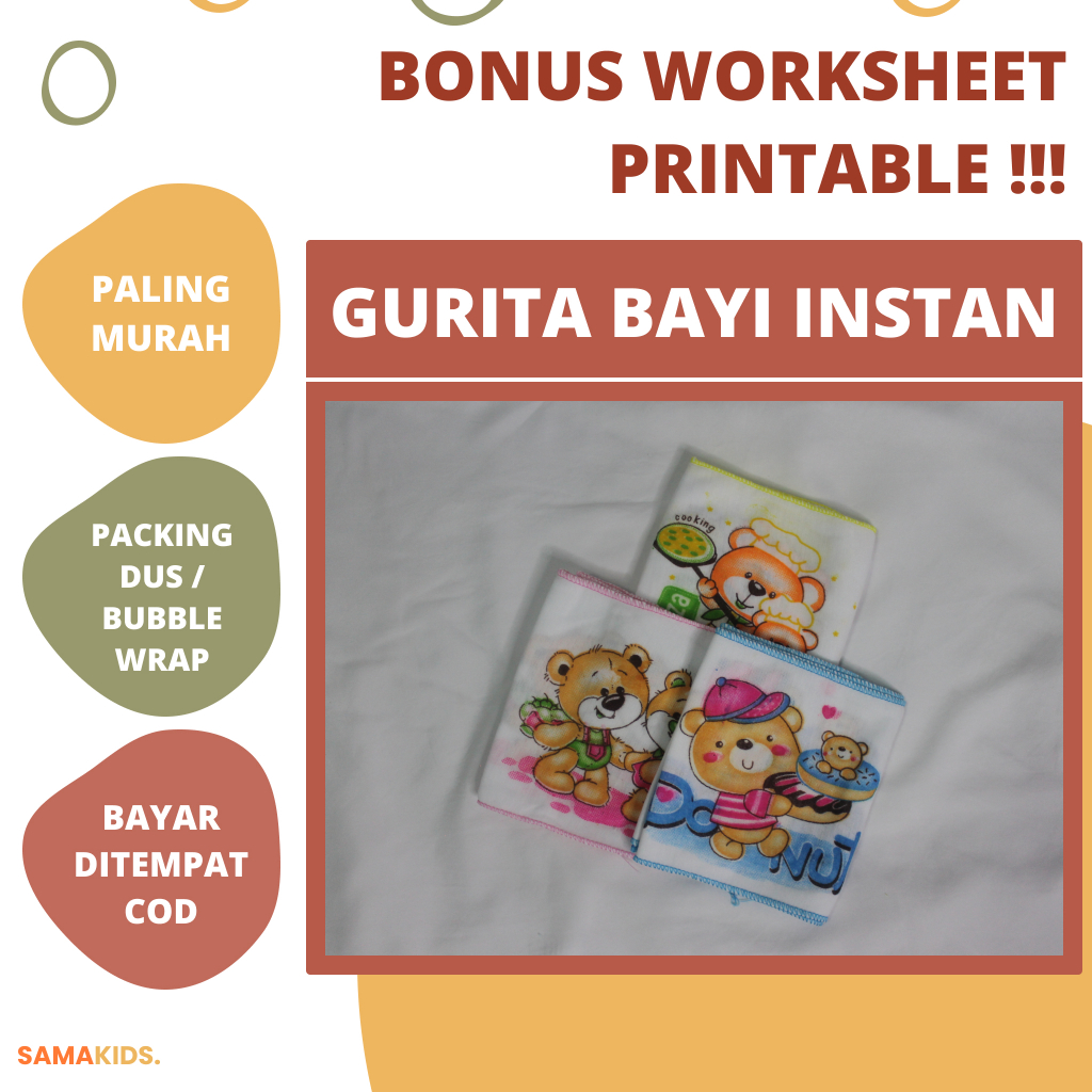 Gurita Bayi Instan Bayi | Gurita Bayi Instan Bayi Newborn Rekat Bahan Katun Lembut Murah