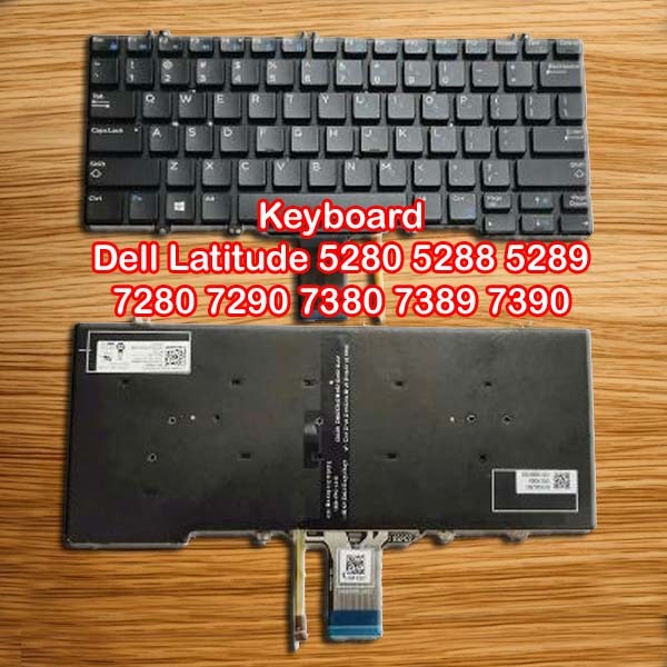 Keyboard Dell Latitude 5280 5288 5289 7280 7290 7380 7389 7390