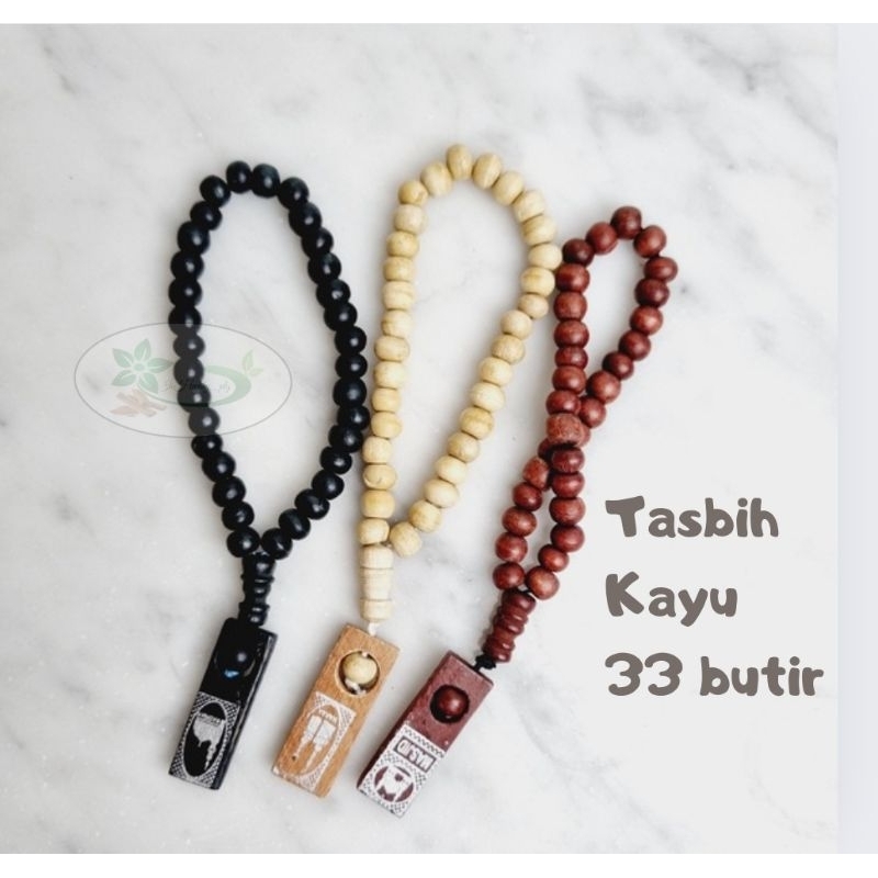 Tasbih Kayu 33 Butir