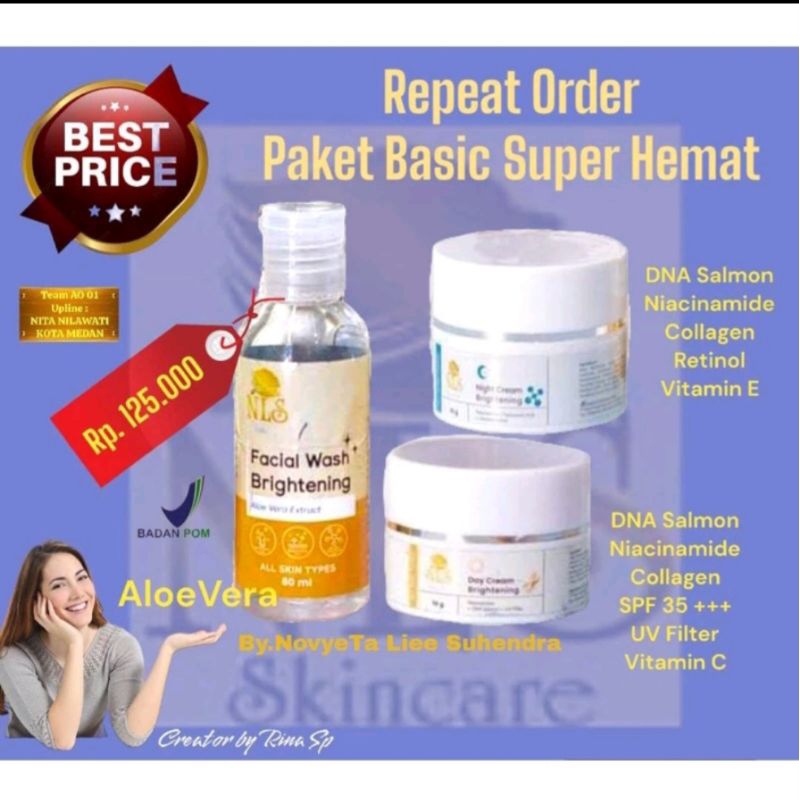 NLS SKINCARE PAKET HEMAT | NLS SKINCARE ORIGINAL