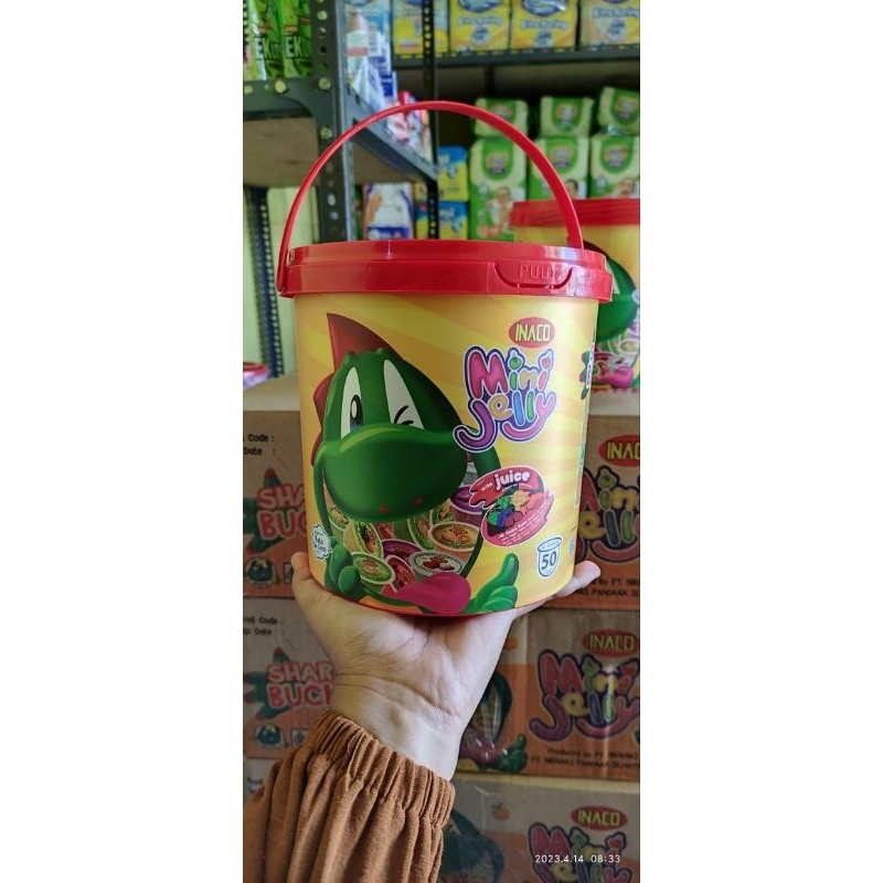

inaco jelly mini buket isi 50 cup