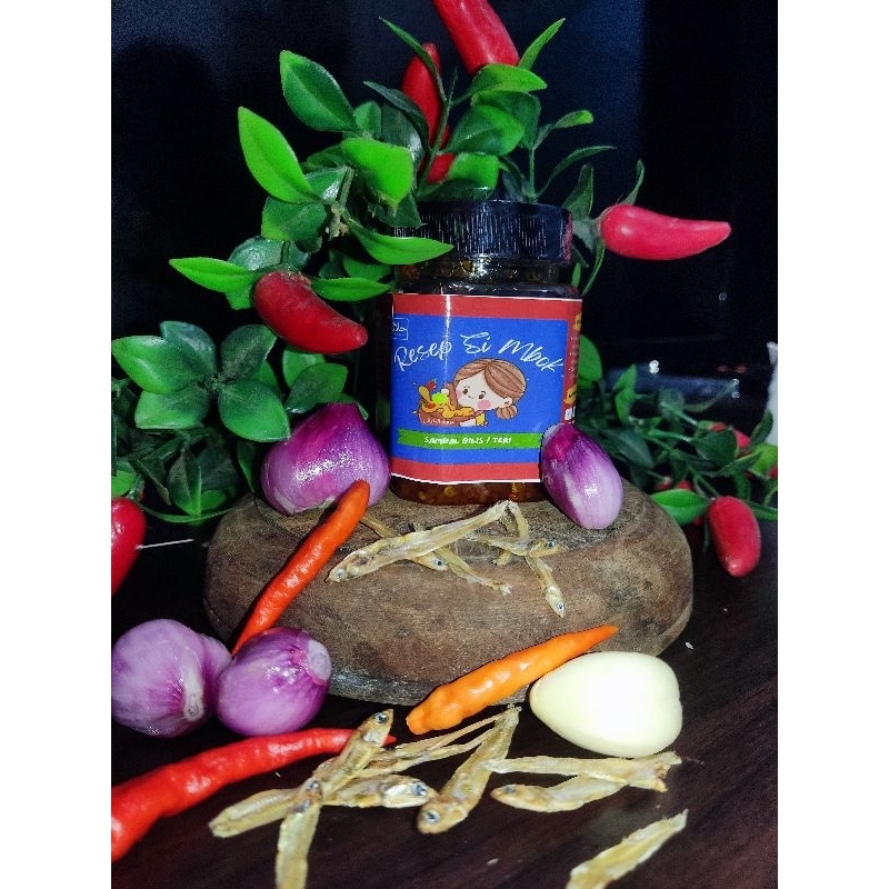 

SAMBAL BILIS / TERI - Resep Si Mbok / Kemasan Botol 150ml