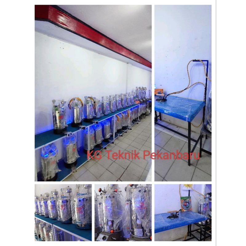 Setrika Uap Boiler Murah, Setrika Uap Laundry, Setrika Uap Pekanbaru, Perlengkapan Laundry