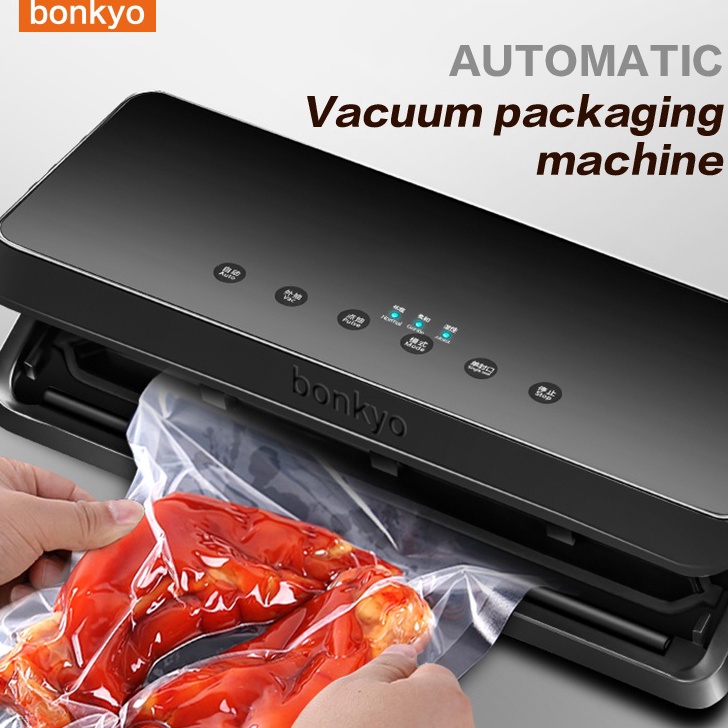 ORIGINAL Bonkyo Portable Food Vacuum Sealer  VM2 Vakum Makanan Portable Untuk Makanan Basah dan Keri