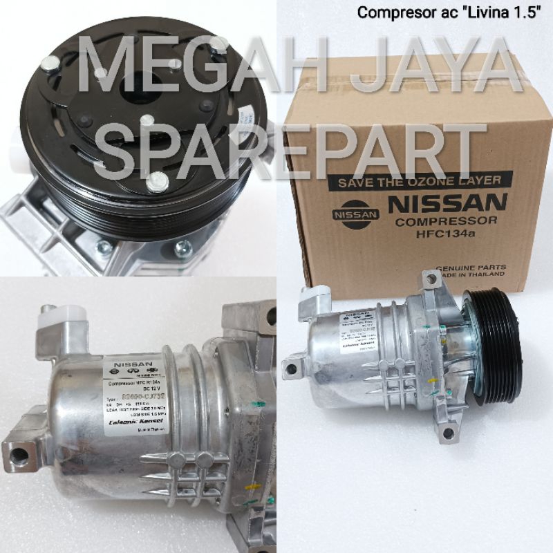 Kompresor ac assy Livina 1.5 cc komplit