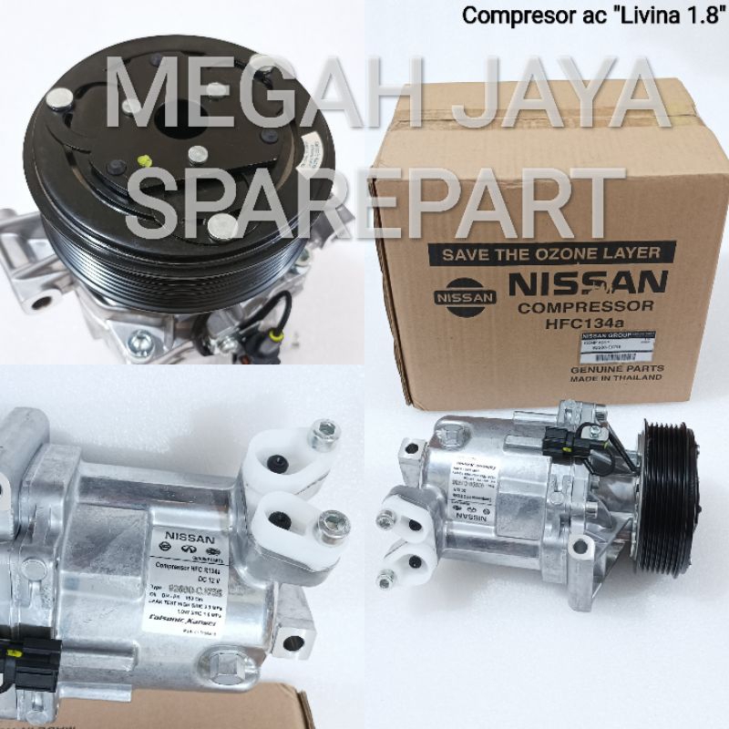 Kompresor ac assy Livina 1.8 cc komplit