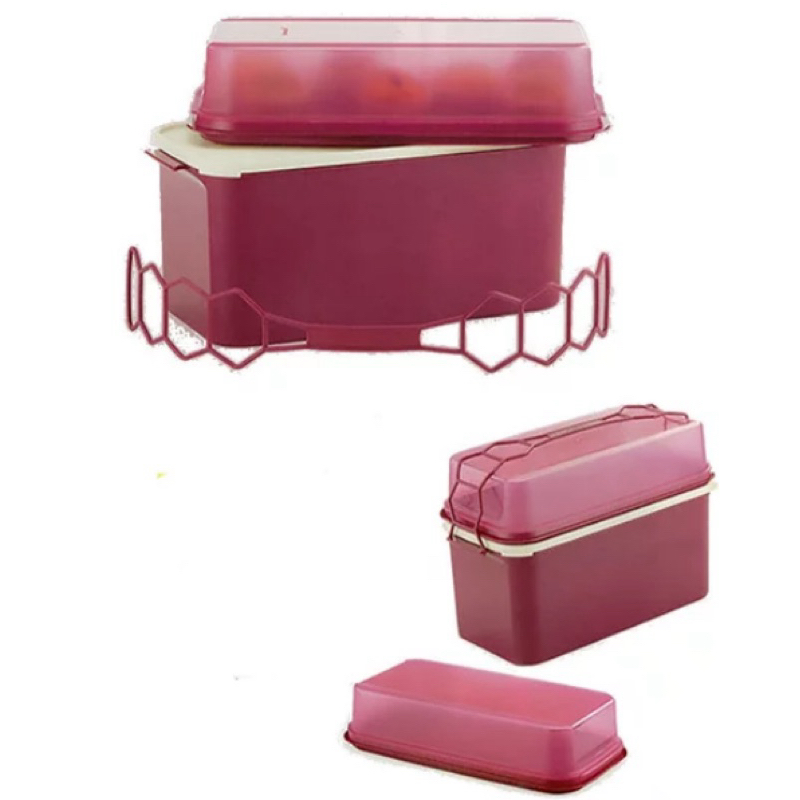 Carry Away high Tupperware / Rantang 2 susun tupperware PROMO