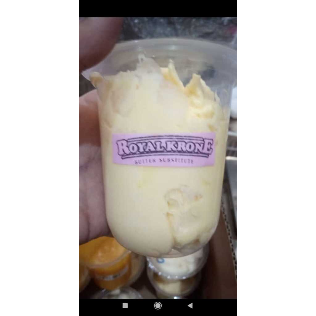 

Butter royal krone cup